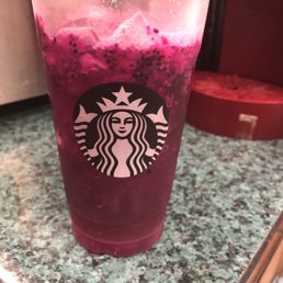 Mango dragon fruit refresher Mango dragon fruit refresher