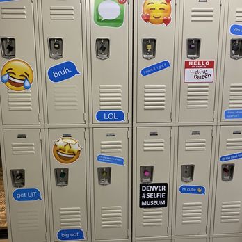 Denver Selfie Museum - Lockers - Art Museums Near Me - Denver, Colorado