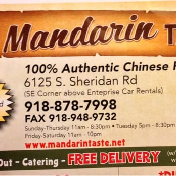 Mandarin Taste - Mandarin Taste - Szechuan Near Me - Tulsa, Oklahoma