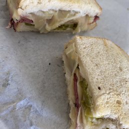 Hot Pastrami Sandwich