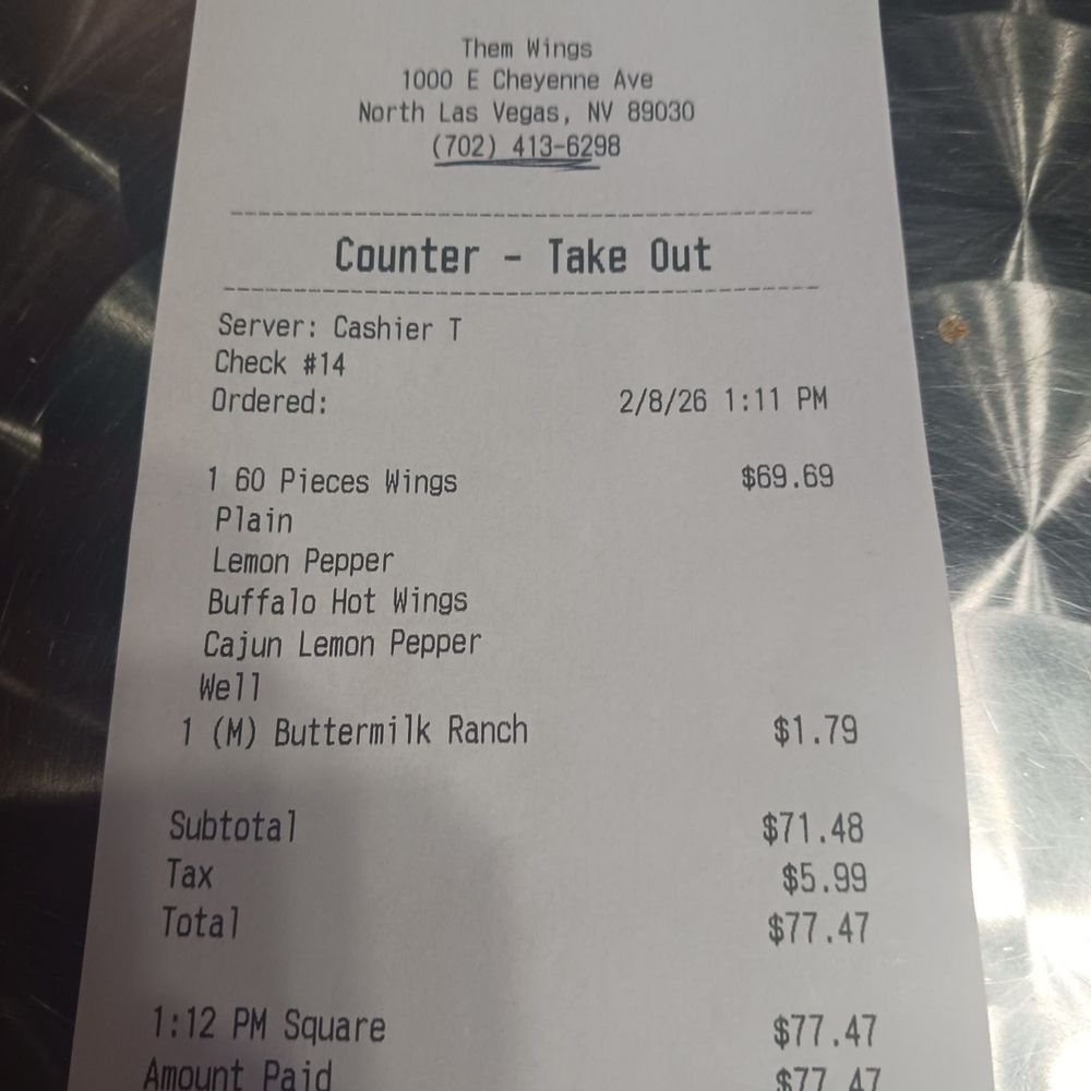 Them wings - The restaurant - Chicken Wings Near Me - North Las Vegas, Nevada Them wings - The restaurant - Chicken Wings Near Me - North Las Vegas, Nevada