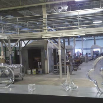 Simon Pearce - How you're welcomed at the entrance to the factory - Home Decor Near Me - Oakland, Maryland
