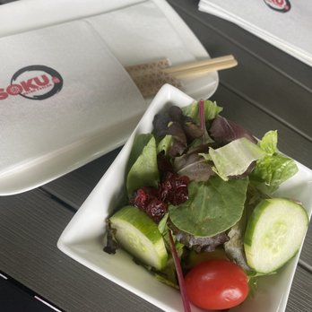 Soku Asian Fusion - Side salad - Asian Fusion Near Me - Great Neck, New York Soku Asian Fusion - Side salad - Asian Fusion Near Me - Great Neck, New York