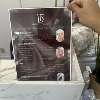 TD Beauty Spa - Menu - Skin Care Near Me - Milpitas, California TD Beauty Spa - Menu - Skin Care Near Me - Milpitas, California