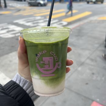 Wake Cup - Matcha Horchata, not the dirty horchata that's with coffee - Coffee & Tea Near Me - San Francisco, California
