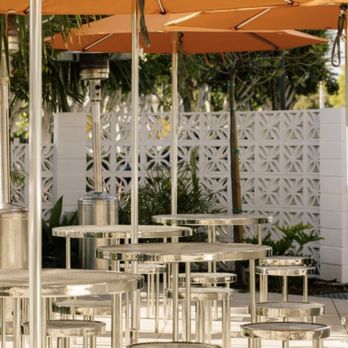 Arc Made Fabrication - Fabricated tables and chairs for restaurant - Metal Fabricators Near Me - Buena Park, California