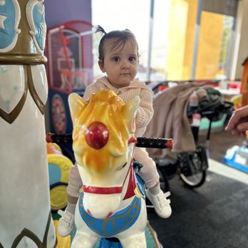 Chuck E. Cheese - Carousel ride. - Arcades Near Me - Roseville, California