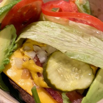 Hat Creek Burger Company - Keto Burger Bowl - Burgers Near Me - Richardson, Texas Hat Creek Burger Company - Keto Burger Bowl - Burgers Near Me - Richardson, Texas