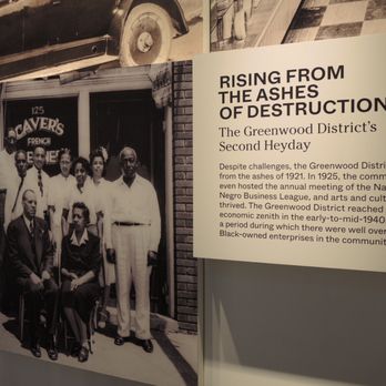 Greenwood Rising - Massacre aftermath display - Museums Near Me - Tulsa, Oklahoma