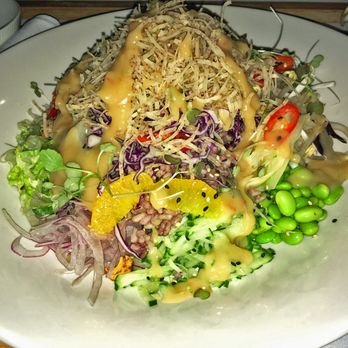 East - Vegetarian Yusheng Salad with Ginger Vinaigrette - Japanese Near Me - Montreal, Quebec
