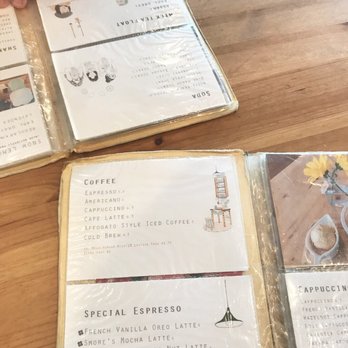 Cafe Maji - the menus are so cute!!! also a lot of items - Coffee & Tea Near Me - Artesia, California Cafe Maji - the menus are so cute!!! also a lot of items - Coffee & Tea Near Me - Artesia, California