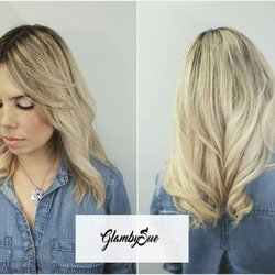 Trú Color Lounge - Awesome blonde highlights creating a shadow roots by Sue  @Trú Color Lounge because We DO Color beyond your expectations! 787-444-3010