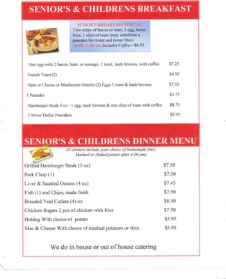 Menu photo 4 New West Restaurant Edmonton, AB
