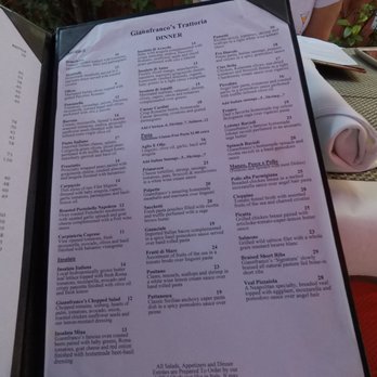 Giannfranco's Trattoria - Dinner - Italian Near Me - Carpinteria, California Giannfranco's Trattoria - Dinner - Italian Near Me - Carpinteria, California
