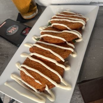 The Hangry Bison - Fried green tomatoes - New American Near Me - Lake Mary, Florida The Hangry Bison - Fried green tomatoes - New American Near Me - Lake Mary, Florida