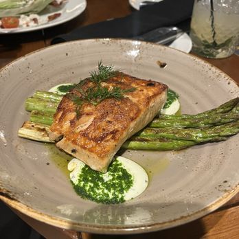 Del Frisco's Grille - Lemon Dill Arka Salmon - Burgers Near Me - Fort Worth, Texas Del Frisco's Grille - Lemon Dill Arka Salmon - Burgers Near Me - Fort Worth, Texas