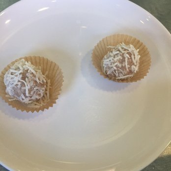 Wild Root - Coconut bites. Gluten free and vegan. Haven't tried them yet, headed out to get a cappuccino down the road. - Breakfast & Brunch Near Me - Boise, Idaho Wild Root - Coconut bites. Gluten free and vegan. Haven't tried them yet, headed out to get a cappuccino down the road. - Breakfast & Brunch Near Me - Boise, Idaho