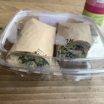Erewhon - Collard Green Tuna Wrap with Sparkling Collagen Tea - Grocery Near Me - Los Angeles, California