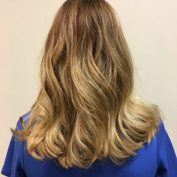 Styles By Chris - Ombré Baliage extra light blonde. Curling iron finish with Sante wax and hairspray. Marvellous! - Hair Stylists Near Me - Colleyville, Texas Styles By Chris - Ombré Baliage extra light blonde. Curling iron finish with Sante wax and hairspray. Marvellous! - Hair Stylists Near Me - Colleyville, Texas