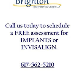 Brighton Family Dental Group - Please call us to take advantage of this limited time offer.