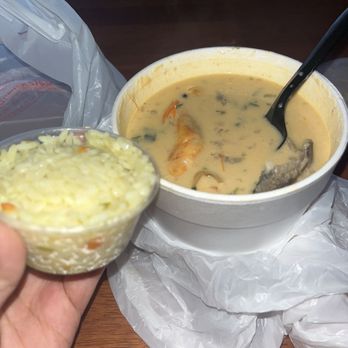 El Steak Burrito - Seafood soup with the rice - Mexican Near Me - Las Vegas, Nevada