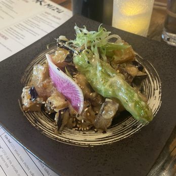 Mizu Izakaya - Honey Miso Eggplant - Sushi Bars Near Me - Denver, Colorado Mizu Izakaya - Honey Miso Eggplant - Sushi Bars Near Me - Denver, Colorado