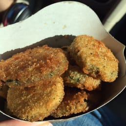 Fried Zucchini Sandwich