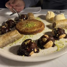 Dessert plater for large group.