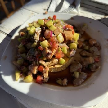 El Muchacho Alegre - Ceviche tostado - Seafood Near Me - Mazatlán, SIN