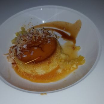 Matthew's Restaurant - Passion fruit creme caramel - New American Near Me - Jacksonville, Florida