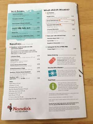 Menu photo 3 Nando's Peri-Peri Gambrills, MD