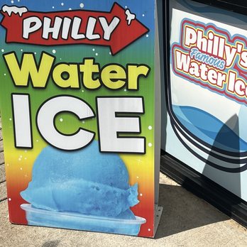 Philly's Famous Water Ice - Sign by door - Shaved Ice Near Me - DALLAS, Georgia Philly's Famous Water Ice - Sign by door - Shaved Ice Near Me - DALLAS, Georgia