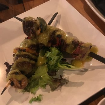 Skyline Kitchen & Vine - Flank steak skewers - New American Near Me - Reno, Nevada Skyline Kitchen & Vine - Flank steak skewers - New American Near Me - Reno, Nevada
