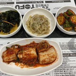 Banchan! Crunchy, flavorful Banchan! Crunchy, flavorful