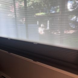 Broken blind