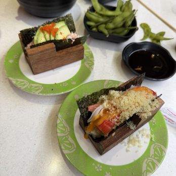 Sushi Omiya Factoria - Temaki, only $2! - Conveyor Belt Sushi Near Me - Bellevue, Washington Sushi Omiya Factoria - Temaki, only $2! - Conveyor Belt Sushi Near Me - Bellevue, Washington