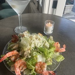 Shrimp Caesar salad Shrimp Caesar salad