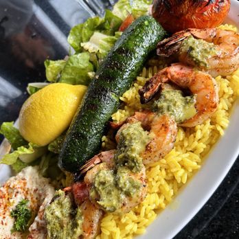 Cafe X2O - Monrovia - Shrimp Plate - Lebanese Near Me - Monrovia, California Cafe X2O - Monrovia - Shrimp Plate - Lebanese Near Me - Monrovia, California