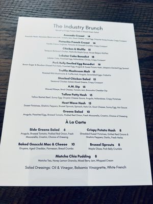 Menu photo 2 The Industry Akron, OH