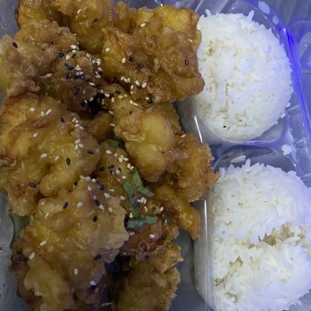 Quick Bite Thai Sushi - Honey Honey Garlic Chicken. Too much batter but good - Sushi Bars Near Me - Deerfield Beach, Florida Quick Bite Thai Sushi - Honey Honey Garlic Chicken. Too much batter but good - Sushi Bars Near Me - Deerfield Beach, Florida