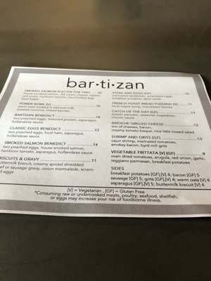 Menu photo 3 Bartizan Events Henrico, VA