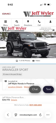 Jeff Wyler Honda In Florence Reviews