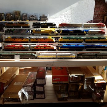 Mr Muffin's Trains - The Shop - lots of trains to choose from - Toy Stores Near Me - Atlanta, Indiana