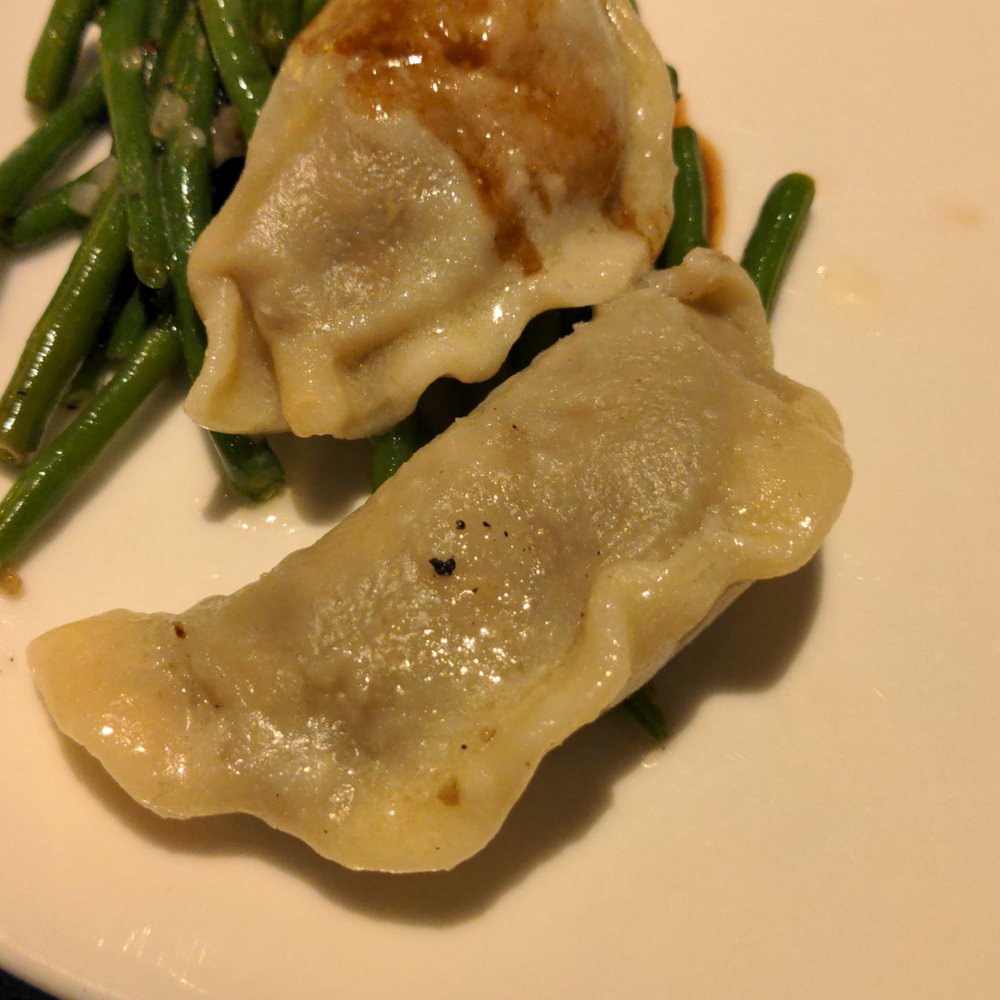 Pamplemousse Grille - This literally looks like the dumplings I grew up making with mom, not like any agnolotti I've had - New American Near Me - Solana Beach, California Pamplemousse Grille - This literally looks like the dumplings I grew up making with mom, not like any agnolotti I've had - New American Near Me - Solana Beach, California