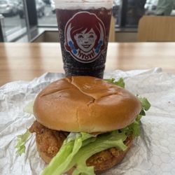 Wendy's - Spicy Chicken Sandwich and Small Softdrink