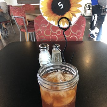 Girasol Cafe and Bakery - Sweeted watermelon tea with table number - Bakeries Near Me - Amarillo, Texas Girasol Cafe and Bakery - Sweeted watermelon tea with table number - Bakeries Near Me - Amarillo, Texas