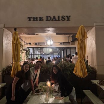 The Daisy Restaurant - Patio dining area - Farmers Market Near Me - Santa Barbara, California