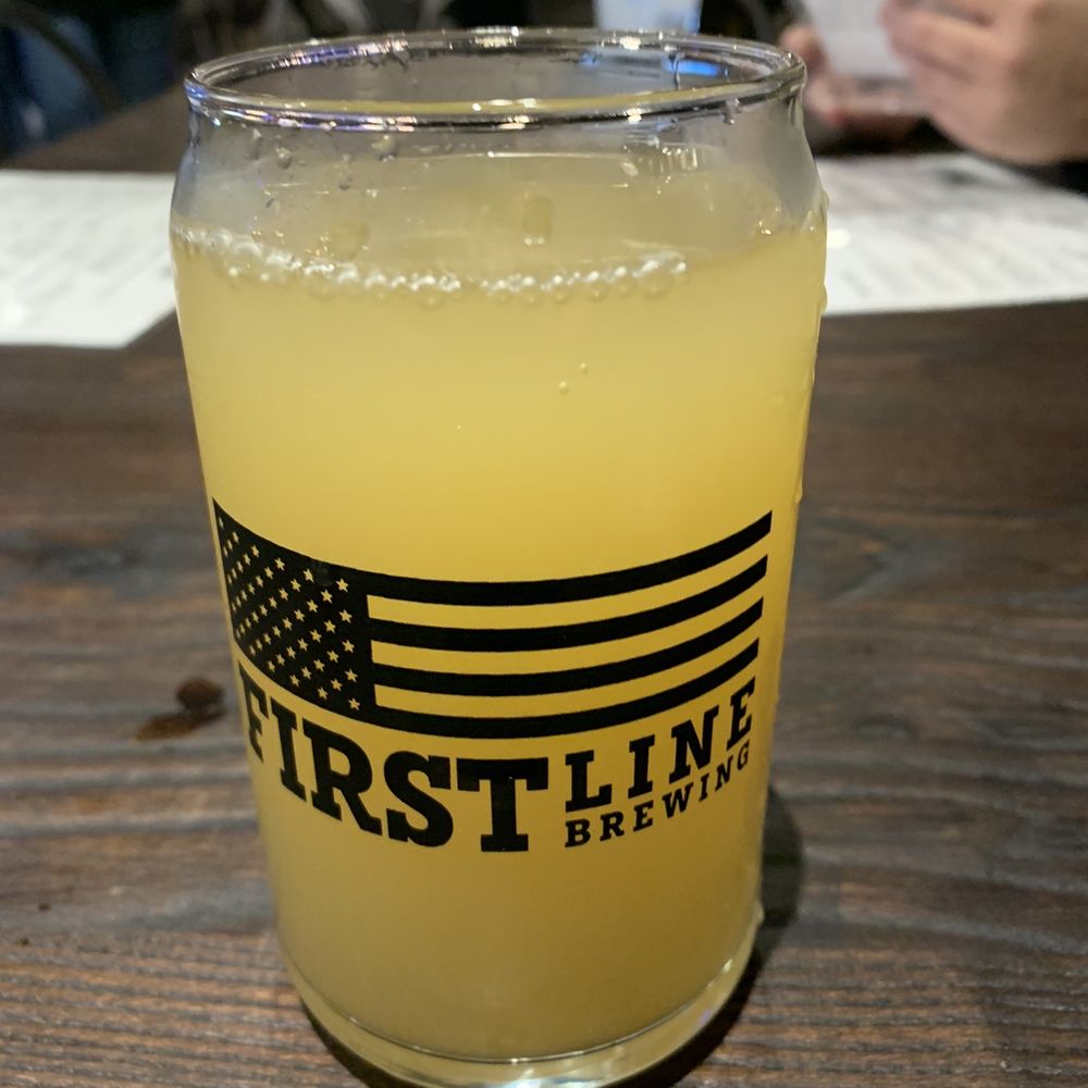 First Line Brewing - The apple pie seltzer - Breweries Near Me - Orchard Park, New York