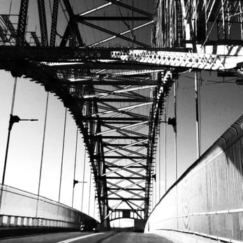 Sagamore Bridge - B&W sagamore with no traffic. - Landmarks & Historical Buildings Near Me Sagamore Bridge - B&W sagamore with no traffic. - Landmarks & Historical Buildings Near Me