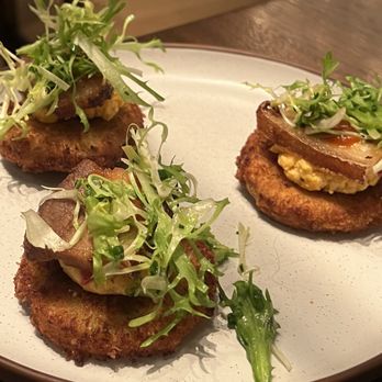 Yardbird - Fried Green Tomato BLT - Southern Near Me - Dallas, Texas Yardbird - Fried Green Tomato BLT - Southern Near Me - Dallas, Texas